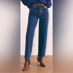 NWT Everlane The 90’s Way High Straight Leg Jean Denim Vintage Indigo Women’s 28